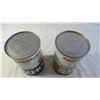 Image 4 : Gulf motor oil can - Full and Gulf Super duty oil can- Full