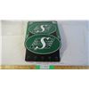Image 1 : Saskatchewan Roughriders wooden key rack