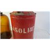 Image 2 : Old Gasoline tin and Corked bottle with handle