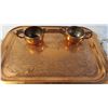 Image 2 : Copper Platter with Copper bowls
