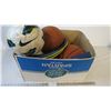 Image 1 : Large box of balls ..basketball volley,football, golf,frisbee