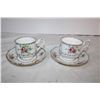 Image 2 : Royal Albert petit point Tea Cups and saucers (6 pieces)