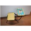 Image 1 : *Vintage Kids folding chair and tray