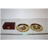 Image 1 : Wall Hanging Plates (2) wood jewelry box