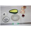 Image 1 : Ash trays,Avocado dish,candy dish,misc items
