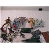 Image 3 : Army toy figures, soldiers, airplanes, vehicles, terrain