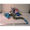 Image 1 : Stuffed toys Dory + Snake + 2 others