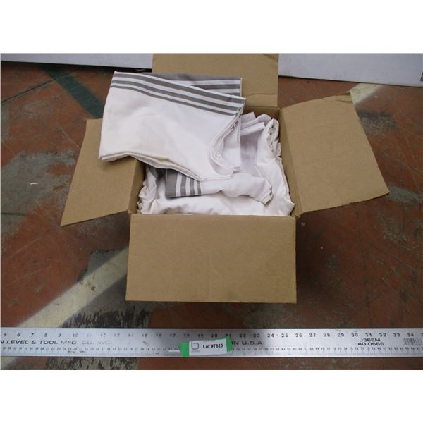 *small box glean dish towels / sheets