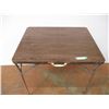 Image 1 : *metal card table 30 x 24