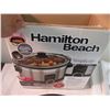 Image 2 : Hamilton beach slow cooker oval shape