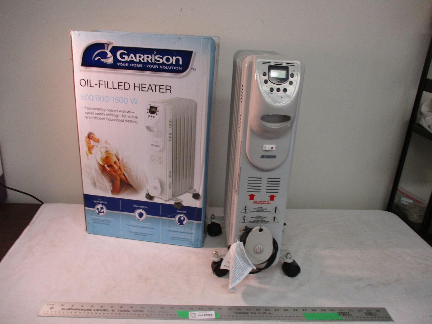 *Garrison oilfilled heater 600w1500w