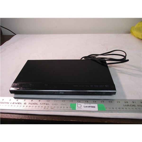 Toshiba DVD player Blu-Ray disc with remote