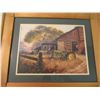 Image 2 : John Deere framed picture 25x21