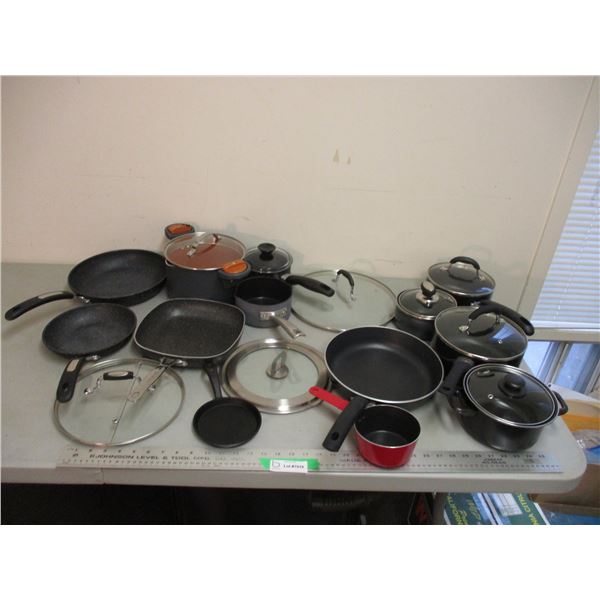 kitchen pots + pans