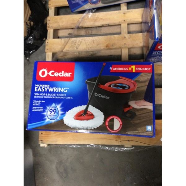 O cedar  easy ring rinse clean microfiber spin mop system