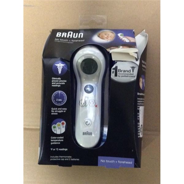 Braun  no touch forehead thermometer