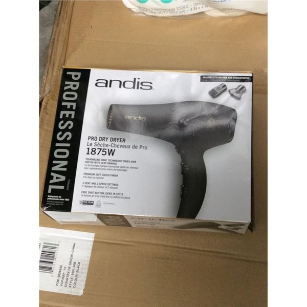 Andis  professional pro hair dryer