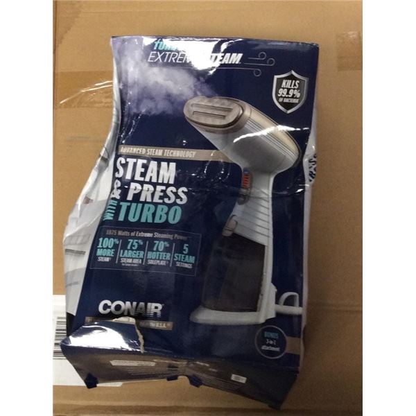 Conair advanced steam technology steam and press with turbo