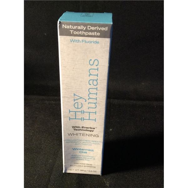 Hey Humans  whitening winter Mitchell toothpaste with fluoride