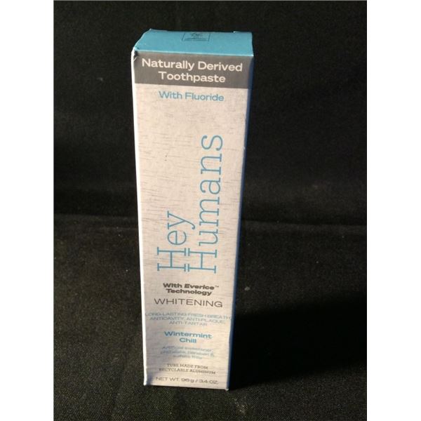 Hey Humans  whitening winter Mitchell toothpaste with fluoride