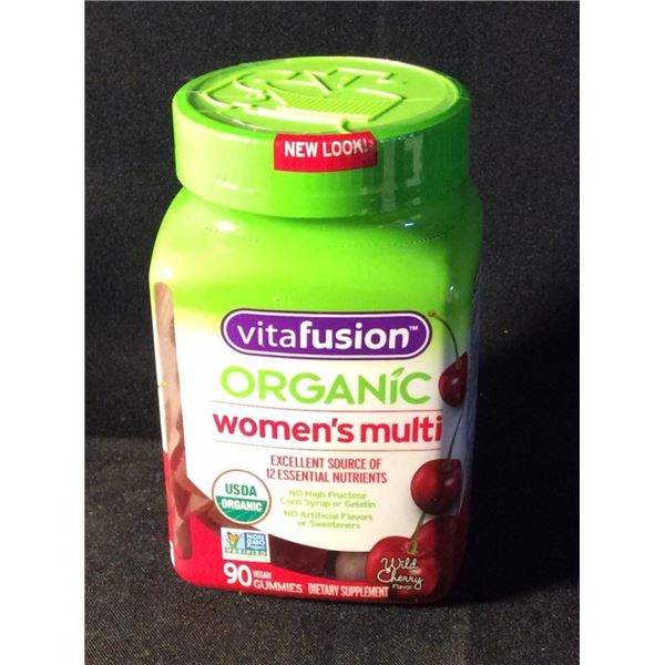 Vitafusion  organic women’s multi dietary supplement 90 gummy‘s
