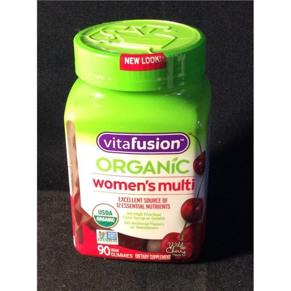 Vitafusion  organic women’s multi dietary supplement 90 gummy‘s