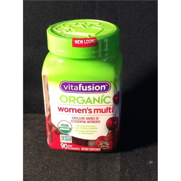 Vitafusion  organic women’s multi dietary supplement 90 gummy‘s