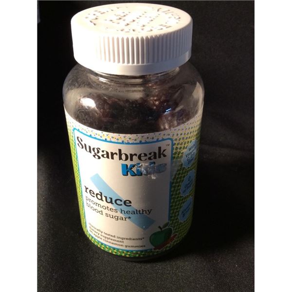 Sugar break kids reduce promote healthy blood sugar 60 Apple cinnamon gummy‘s