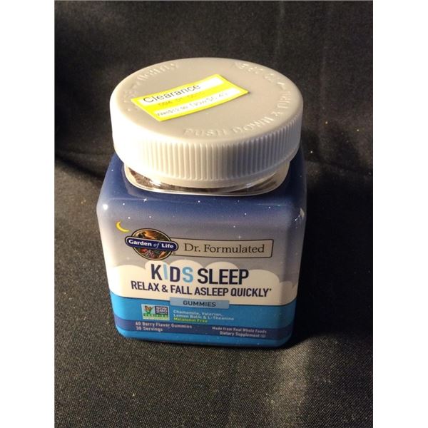 Kids sleep relax and fall asleep quickly gummy‘s