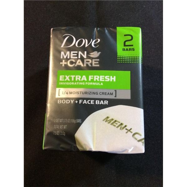 Doves men care extra fresh two bars body and face bars