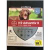 Image 1 : Bayer K9  ADVANTIX2 extra large dogs repels and kills ticks fleas  and mosquitoes retails for $48.99