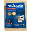 Image 1 : Navigator  premium multipurpose white  ultra bright copy paper 500 sheets