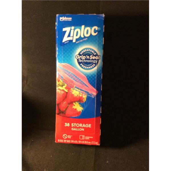Ziploc gallon storage bags 38 count