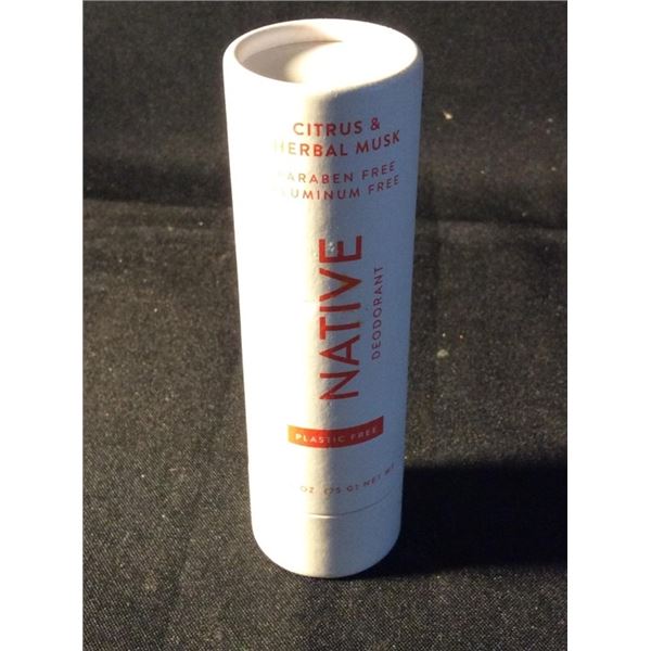 Native  Citrus and herbal musk deodorant