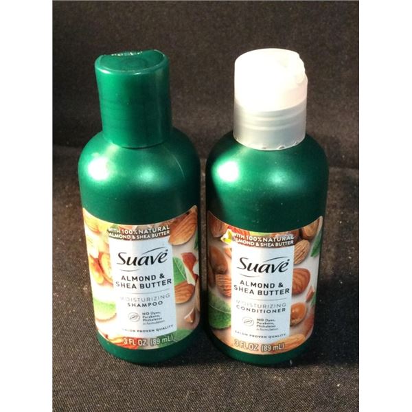 Suave almond and Shea butter shampoo and conditioner