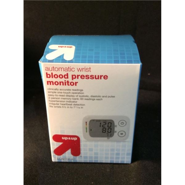 Automatic wrist blood pressure monitor