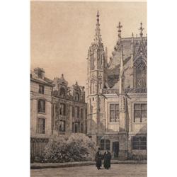 J. Lemonnyer, Etching