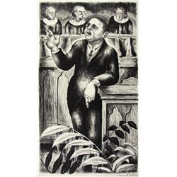 Kenneth Evett, Lithograph