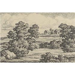 Birger Sandzen, Lithograph