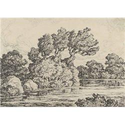 Birger Sandzen, Lithograph