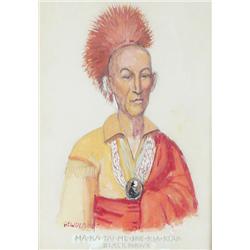 Edwin W. Deming, Gouache