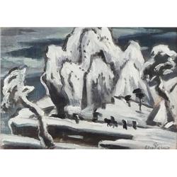 Eliot Clark, Oil on Board