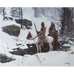 Larry Smothers, Oil on Board