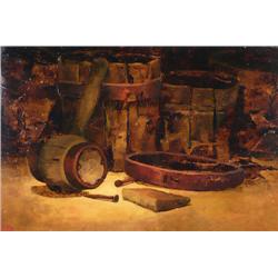 Lawrence Harris, Oil on Board