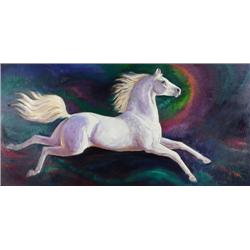 Ila McAfee, Oil on Board