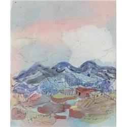 Alfred Morang, Watercolor