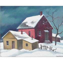 William Sanderson, Oil on Board