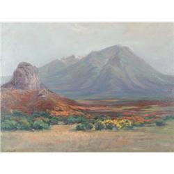 William H. Bancroft, Oil on Board