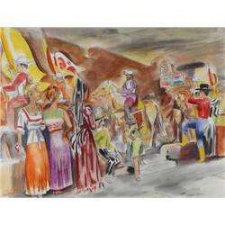 Hayes Lyon, Watercolor