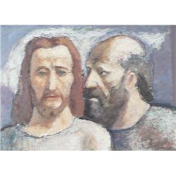 Boardman Robinson, Oil on Board